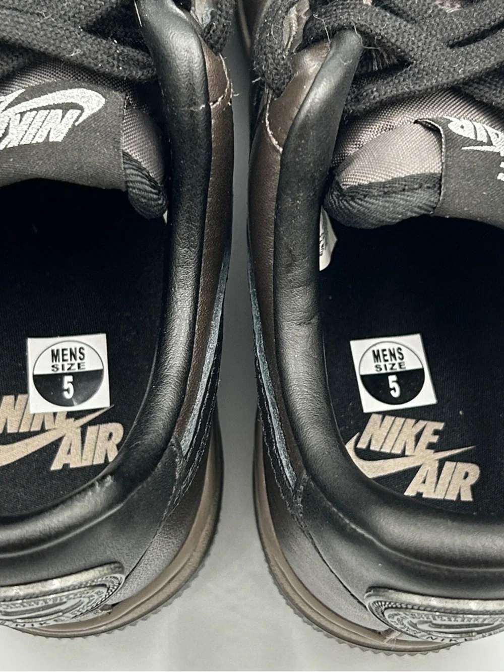 Nike Air Force 1 Low Paris Black Tea Petra Brown NWOT Mens 5